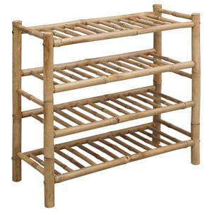 vidaXL Stojak na buty 68 x 28 x 63 cm Bambus naturalny