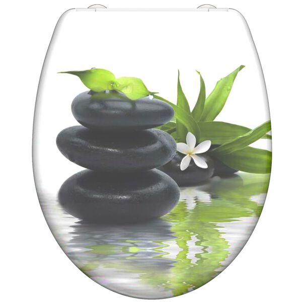 SCH&Uuml;TTE Deska sedesowa wolnoopadająca JASMIN, duroplast z nadrukiem