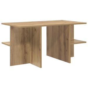 vidaXL Stolik kawowy Dąb artisan 87 x 50 x 45 cm Drewno inżynieryjne