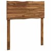 vidaXL Zagł&oacute;wek z naturalnym brzegiem ROSTOCK naturalny 90 cm