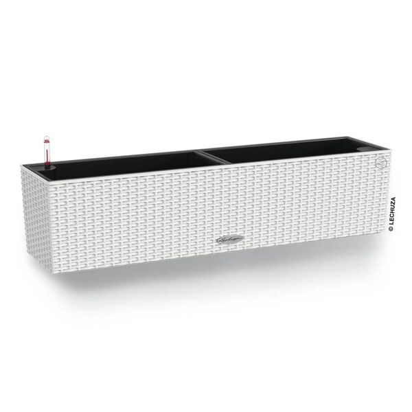 LECHUZA Doniczka BALCONERA Cottage 80 ALL-IN-ONE, biała