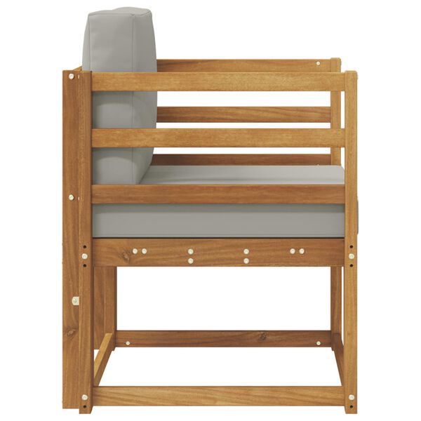 vidaXL Sofa na zewnątrz Lite drewno akacjowe i poliester