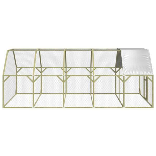 vidaXL Klatka dla kurcząt, 268x500x190 cm, impregnowane drewno sosnowe