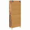 vidaXL Highboard Stare drewno 69,5 x 34 x 180 cm