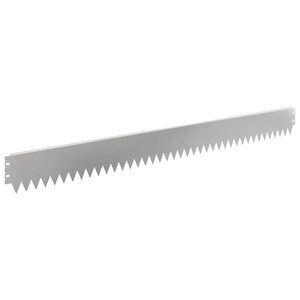 vidaXL Krawężnik do trawnika 10 szt. 103 x 10 cm Stal srebrny