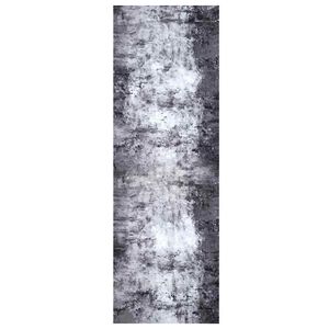 vidaXL Dywan kuchenny Szary 180 x 60 cm Aksamit