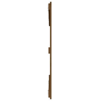 vidaXL Wezgłowie łóżka, miodowy brąz, 159,5x3x90 cm, drewno sosnowe