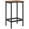 vidaXL Stołek barowy Stare drewno 40 x 32 x 64 cm Drewno inżynieryjne