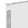 vidaXL Ramka ł&oacute;żka Betonowy szary 75 x 190 cm Drewno inżynieryjne