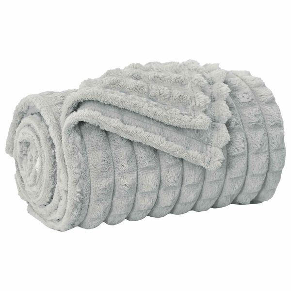 vidaXL Koce narzutowe 6 pcs Szary 270 x 240 cm Polar