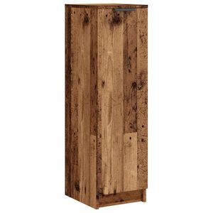 vidaXL Szafka na buty, stare drewno, 29,5x35x100,5 cm
