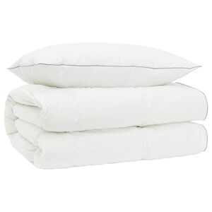 vidaXL Zestaw kołdry 90% z gęsiego puchu FULDA 2 szt. 135 x 200 cm