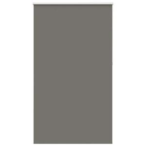 vidaXL Roleta zaciemniająca szara 130x230cm Szerokość tkaniny 126,6cm