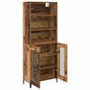 vidaXL Highboard Stare drewno 69,5 x 34 x 180 cm