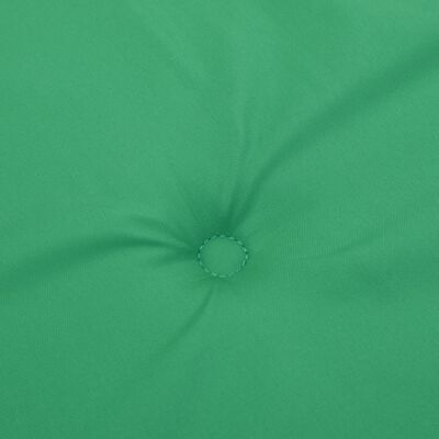 vidaXL Poduszka na ławkę ogrodową, zielona 120x50x3 cm, tkanina Oxford