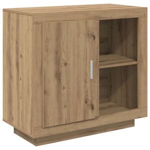 vidaXL Bufet Dąb rzemieślniczy 80 x 40 x 75 cm Drewno inżynieryjne