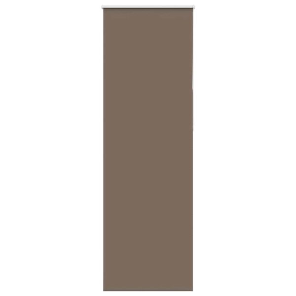vidaXL Roleta zaciemniająca kawowa 65x210 cm Szerokość tkaniny