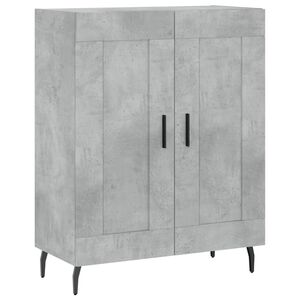 vidaXL Szafka, szarość betonu, 69,5x34x90 cm, materiał drewnopochodny