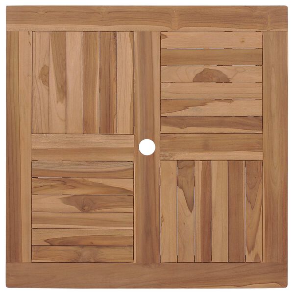 vidaXL 5-częściowy zestaw mebli ogrodowych, lite drewno tekowe