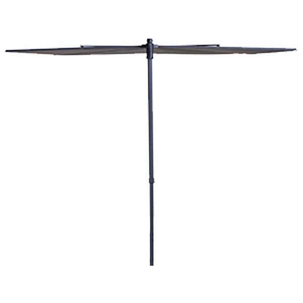 Madison Parasol balkonowy Sun Wave, 270 x 150 cm, jasnoszary