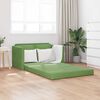 vidaXL Sofa Bed Jasnozielony 204 x 122 x 60 cm Aksamit