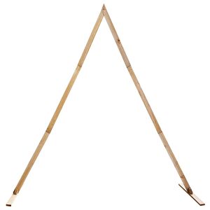 vidaXL Łuk Ślubny Jasny Brąz 202 x 95 x 254 cm Lite drewno sosnowe