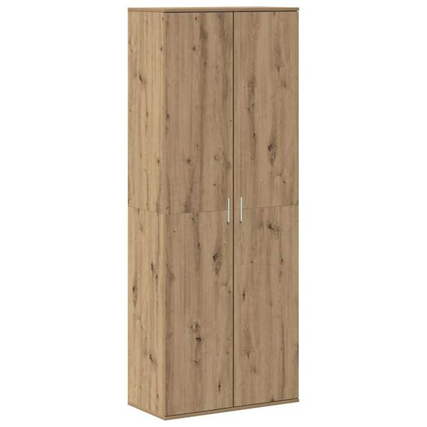 vidaXL Highboard Dąb rzemieślniczy 70 x 33.5 x 180 cm
