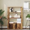 vidaXL Bufet Stare drewno 30 x 80 x 119,5 cm Materiał drewnopochodny
