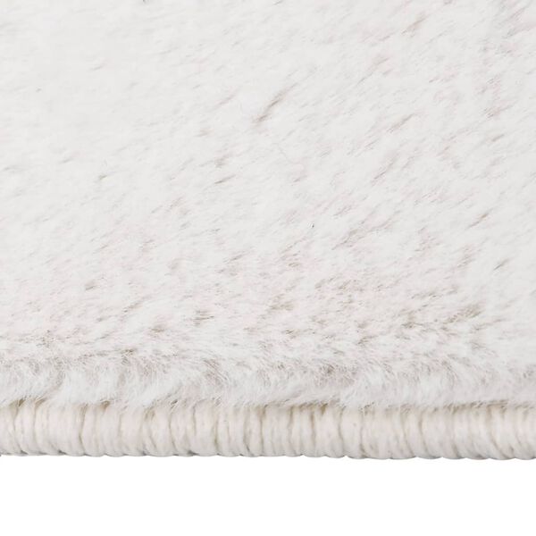 vidaXL Dywan ze sztucznego futra kr&oacute;lika, 200x300 cm, kremowy