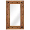 vidaXL Lustro z ramą z litego drewna akacjowego, 50 x 80 cm