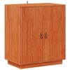 vidaXL Bufet Woskowy Brąz 65,5 x 40 x 75 cm Lite drewno sosnowe