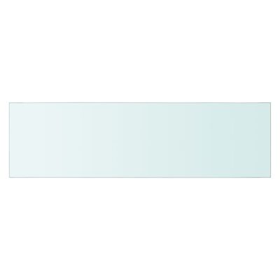 vidaXL Półka szklany, bezbarwny panel, 70x20 cm