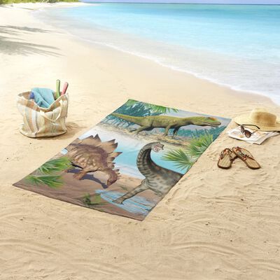 Good Morning Ręcznik plażowy DINO, 75x150 cm, kolorowy