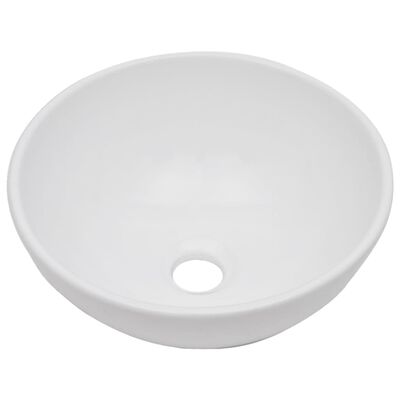 vidaXL Dwuczęściowy zestaw mebli do łazienki, ceramiczny, szary