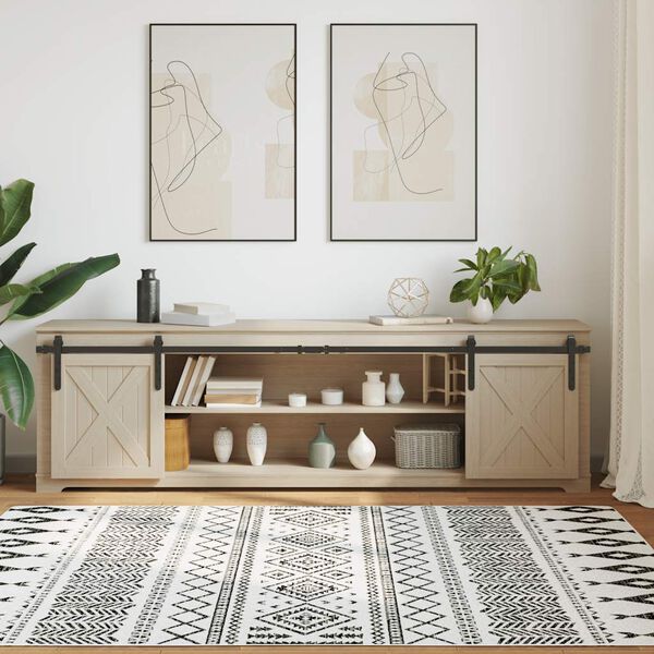 vidaXL System do drzwi przesuwnych do mebli, 213 cm, stal węglowa