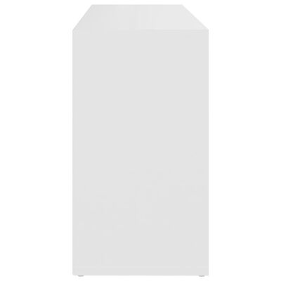 vidaXL Ławka z miejscem na buty, biała, 103x30x54,5 cm