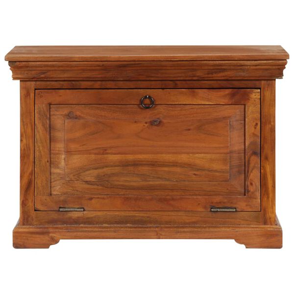 vidaXL Szafka na buty, 60x40x41 cm, lite drewno akacjowe