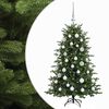 vidaXL Sztuczna choinka z bombką 120 cm 150 LED Ciepła biel