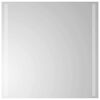 vidaXL Lustro łazienkowe z LED, 60x60 cm