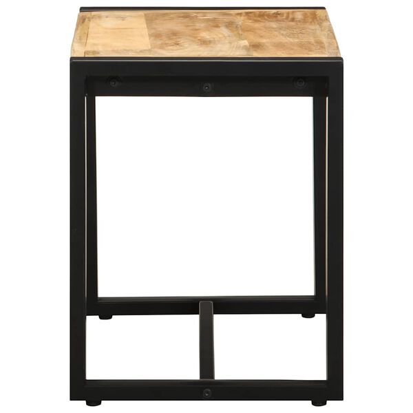 vidaXL Ławka 60x35x45 cm lite drewno surowe mango