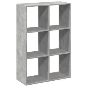 vidaXL Regał przegroda, szarość betonu, 69,5x29x103,5 cm