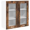 vidaXL Szafka wisząca Dąb wędzony 80 x 31 x 80 cm Drewno inżynieryjne