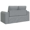 vidaXL Sofa Rozkładana z funkcją ł&oacute;żka Jasnoszary 148 x 71 x 83 cm