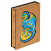 UNIDRAGON 330-cz. drewniane puzzle Guarding Dragon, King Size, 27x44cm