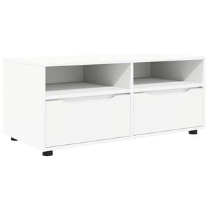 vidaXL Szafka pod telewizor 100 x 48 x 43 cm Biały Drewno inżynieryjne