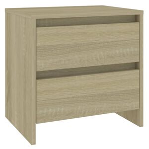 vidaXL Szafka nocna dąb sonoma 45x34,5x44,5 cm materiał drewnopochodny
