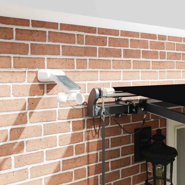 vidaXL Tkanina Zadaszenia z Czarny 500 &times; 350 cm Poliester