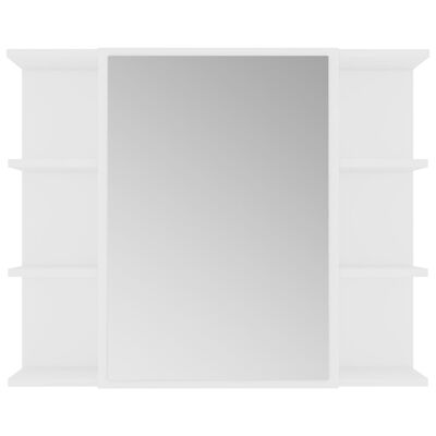 vidaXL 3-częściowy zestaw mebli łazienkowych, biały, płyta wiórowa