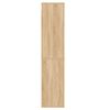 vidaXL Witrynka, dąb sonoma, materiał drewnopochodny