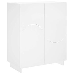 vidaXL Szafka na buty 73 x 38 x 87,5 cm Drewno inżynieryjne Biały